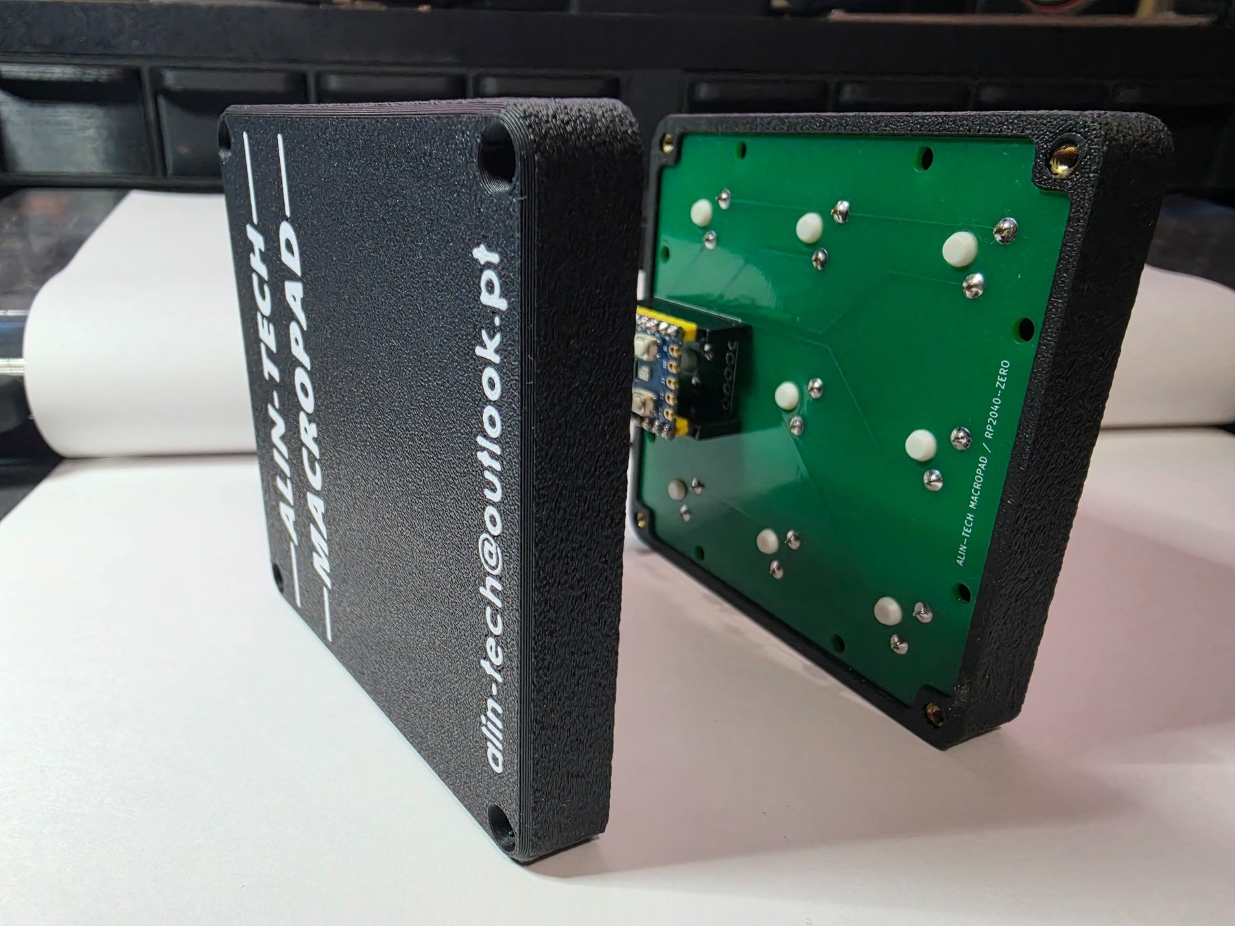ALIN-TECH MACROPAD — foto real 5