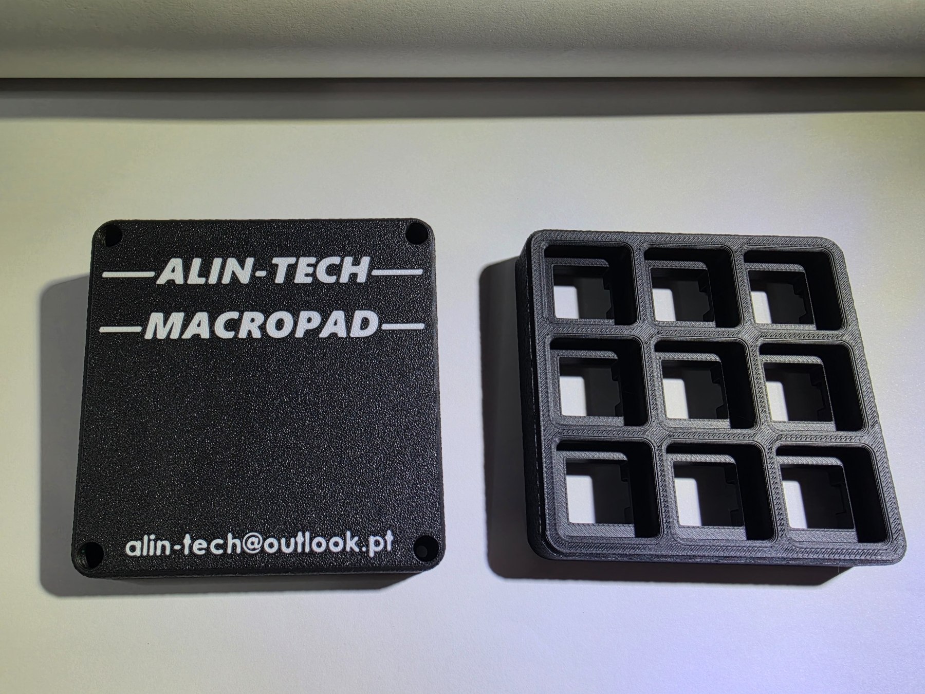 ALIN-TECH MACROPAD — foto real 6